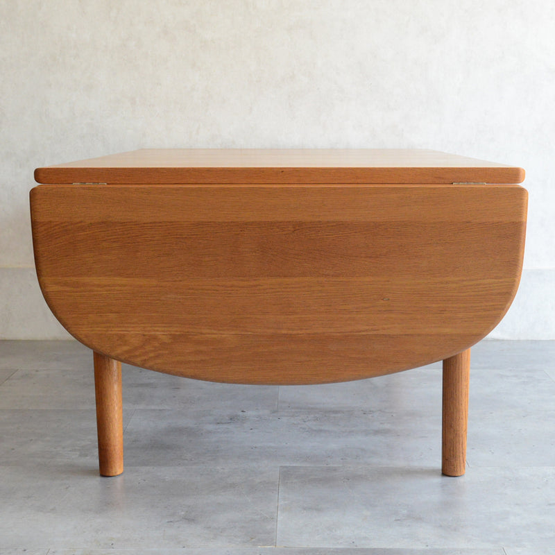 Hans J. Wegner GE82/85 拡張式オークローテーブル8-49