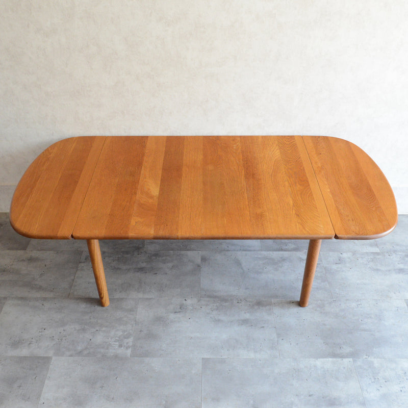 Hans J. Wegner GE82/85 拡張式オークローテーブル8-49