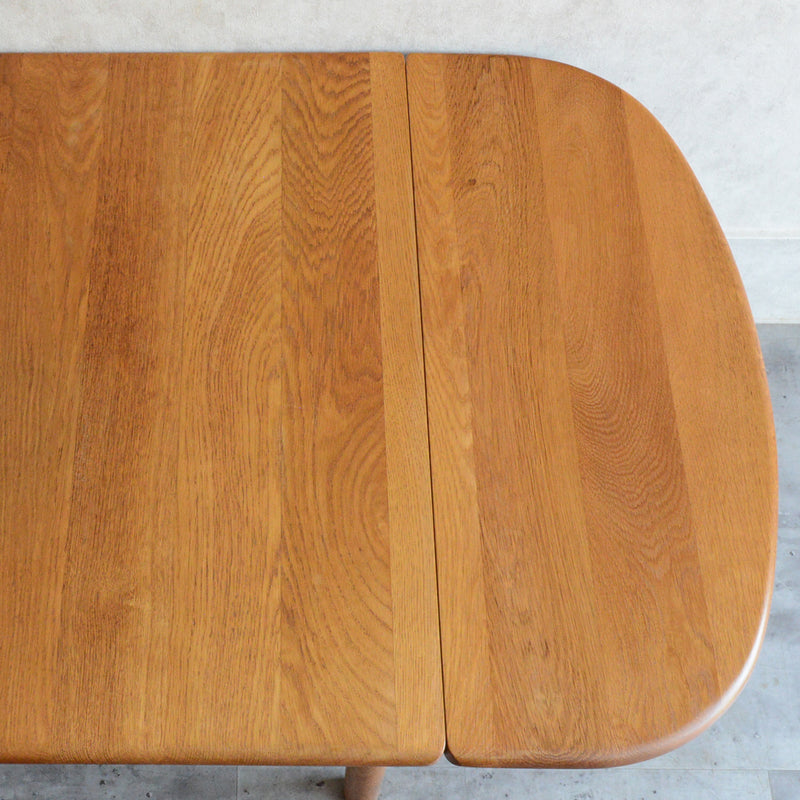 Hans J. Wegner GE82/85 拡張式オークローテーブル8-49
