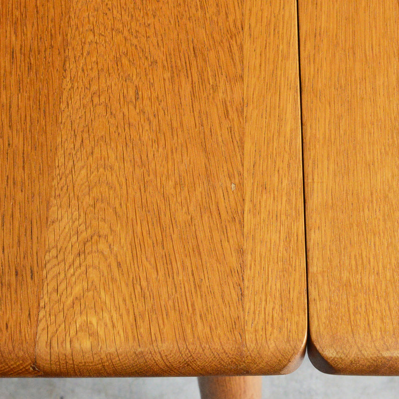 Hans J. Wegner GE82/85 拡張式オークローテーブル8-49