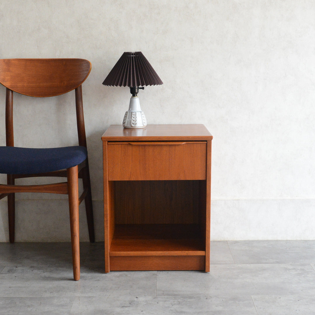 サイドキャビネット/ナイトキャビネット(抽斗付)75