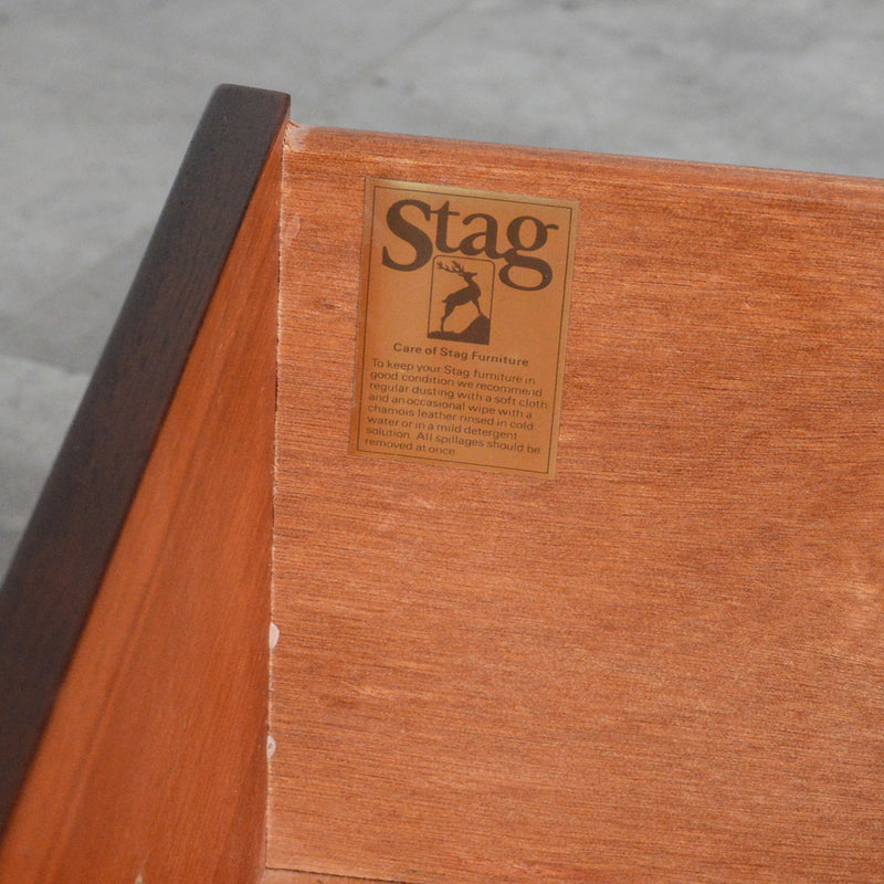 STAG スタッグ ヴィンテージシェルフ06(抽斗付)