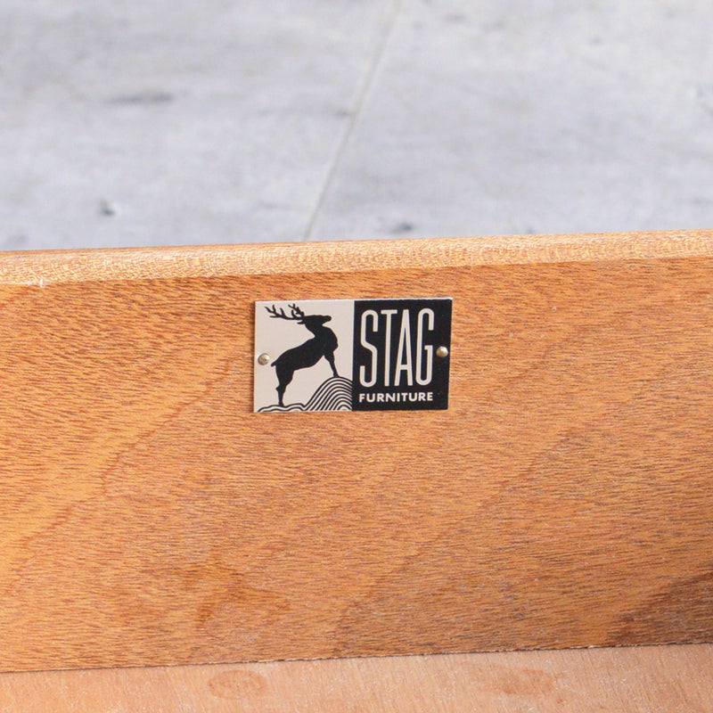 STAG スタッグ デスク21(天板剝離再塗装済)