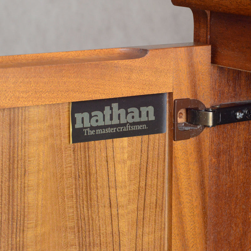 Nathan ネイサン オーディオラック/レコードキャビネット48 (天板隔離再塗装済)