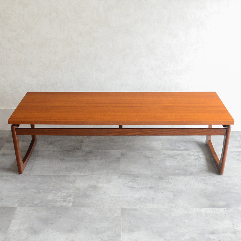 G-PLAN ジープラン Quadrille ローテーブル35 (天板剥離再塗装済)