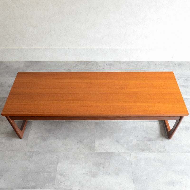 G-PLAN ジープラン Quadrille ローテーブル35 (天板剥離再塗装済)