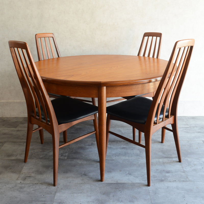 M様見学予約商品 G-PLAN ジープラン エクステンション ラウンドテーブル85 (天板剥離再塗装)