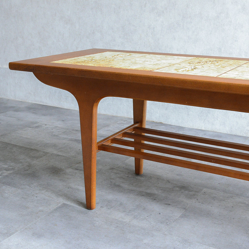 60s タイルトップローテーブル 46(木の実)