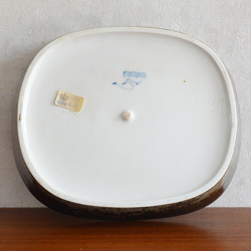 Royal Copenhagen Diana ダイアナ 鴨の群れ スクエアディッシュ ボウル PX-7