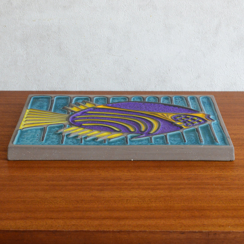 Knabstrup ナブストラップ 魚 陶板 PX-10