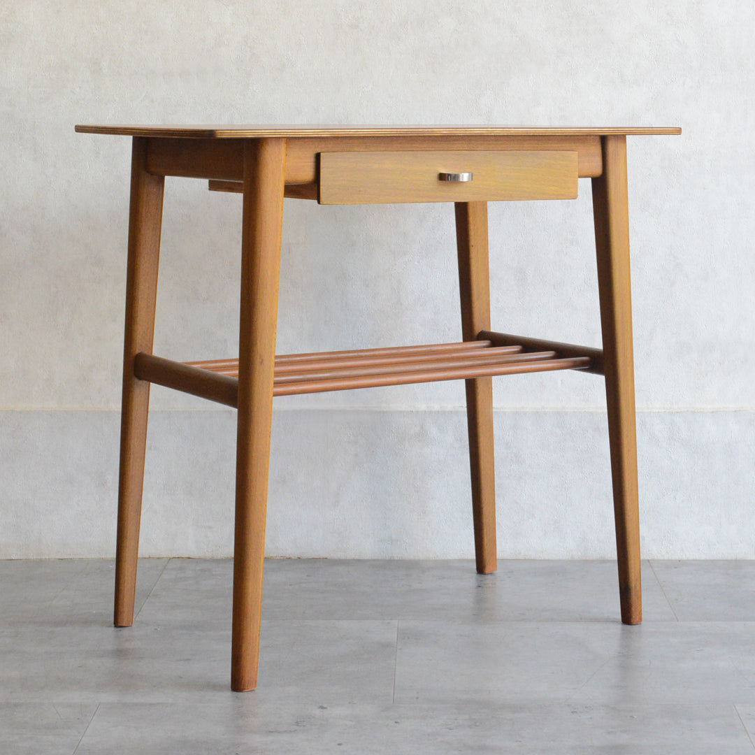 デンマーク ヴィンテージ 1段チェスト/サイドテーブル3-65