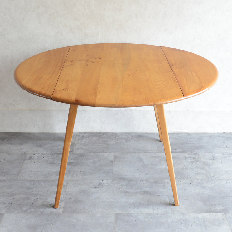 S様見学予約商品 ERCOL<50S>バタフライテーブル 12(コンパクトタイプ/天板剥離再塗装済)