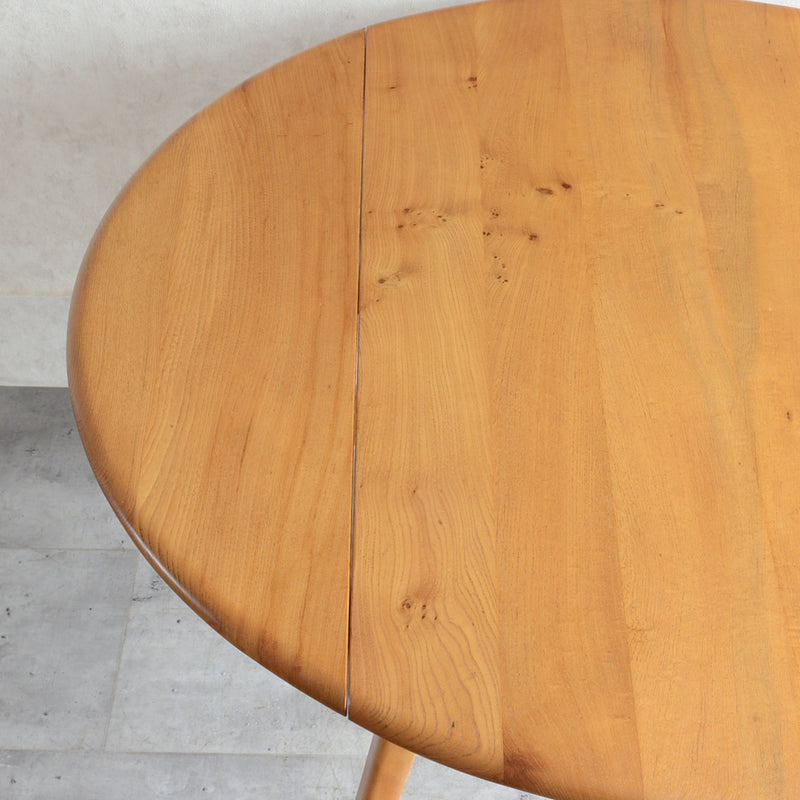 S様見学予約商品 ERCOL<50S>バタフライテーブル 12(コンパクトタイプ/天板剥離再塗装済)