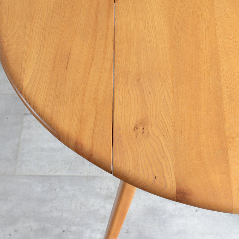 S様見学予約商品 ERCOL<50S>バタフライテーブル 12(コンパクトタイプ/天板剥離再塗装済)