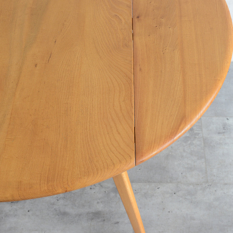 S様見学予約商品 ERCOL<50S>バタフライテーブル 12(コンパクトタイプ/天板剥離再塗装済)