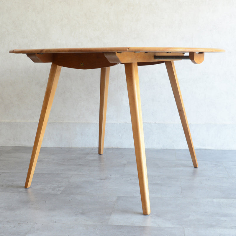 S様見学予約商品 ERCOL<50S>バタフライテーブル 12(コンパクトタイプ/天板剥離再塗装済)