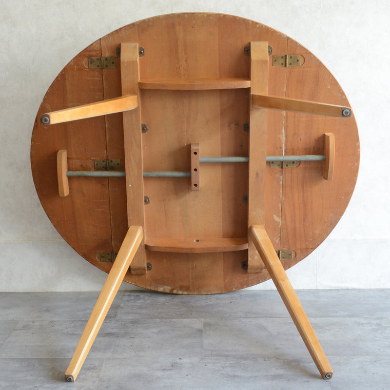 S様見学予約商品 ERCOL<50S>バタフライテーブル 12(コンパクトタイプ/天板剥離再塗装済)