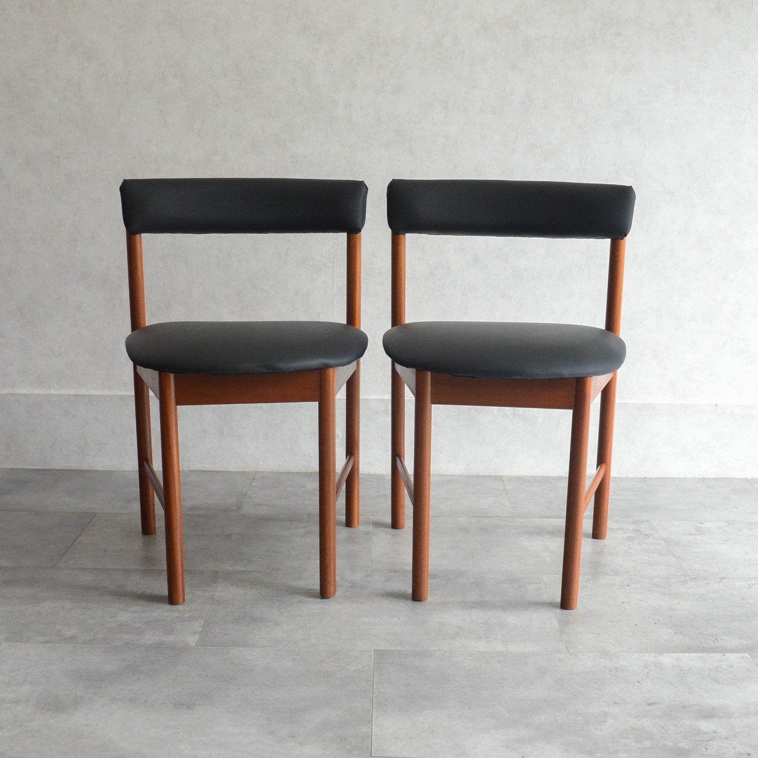 A.H.McINTOSH マッキントッシュ ダイニングチェア 2脚セット①