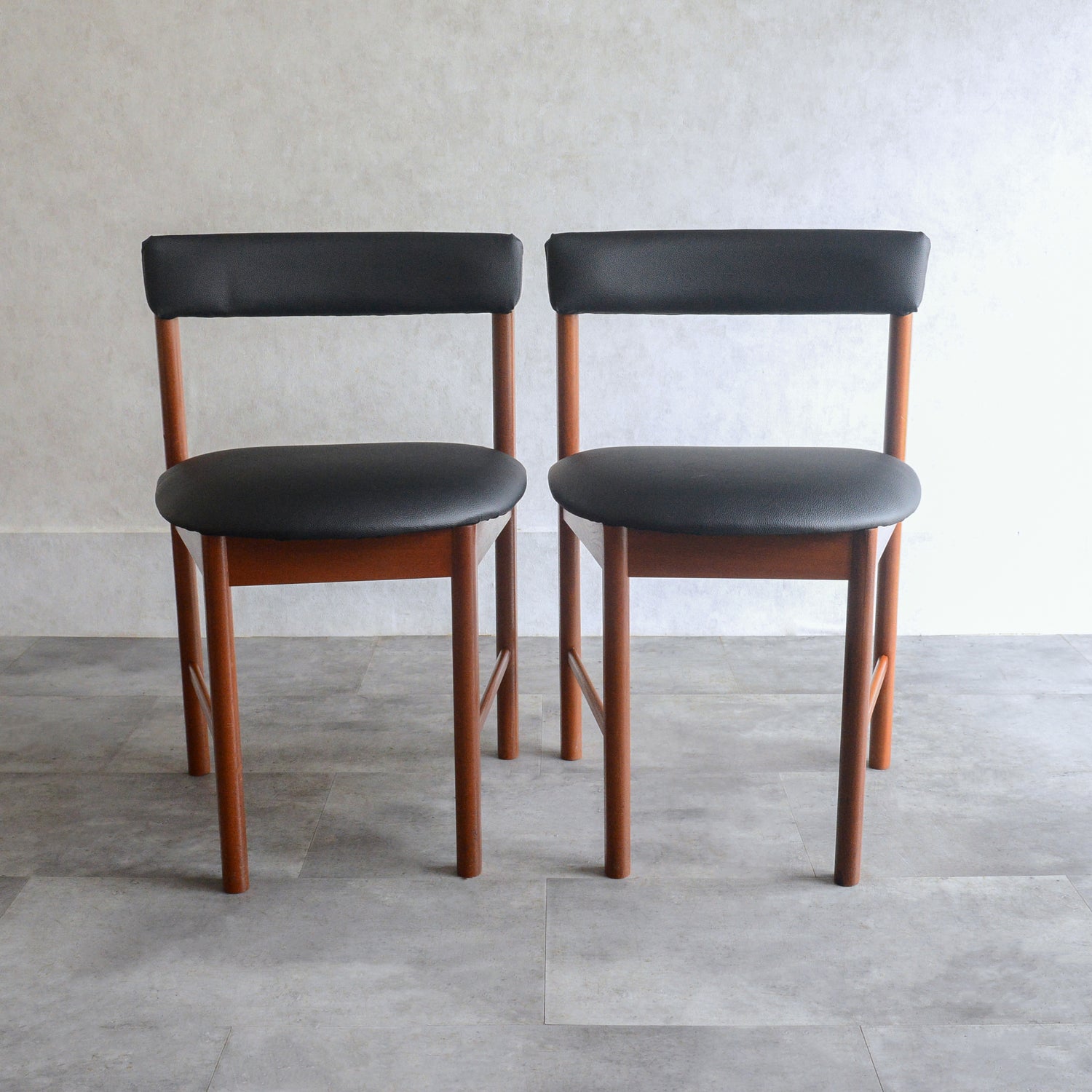 A.H.McINTOSH マッキントッシュ ダイニングチェア 2脚セット②