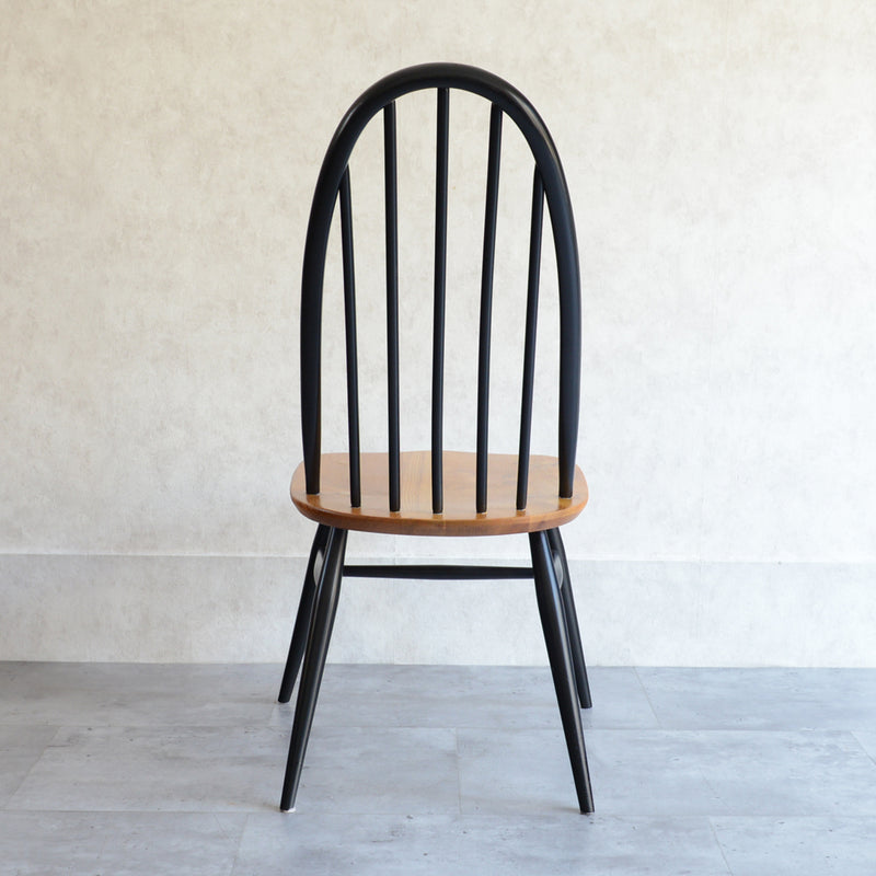 ERCOL アーコール クエーカーチェア (ブラック&ナチュラル) 02