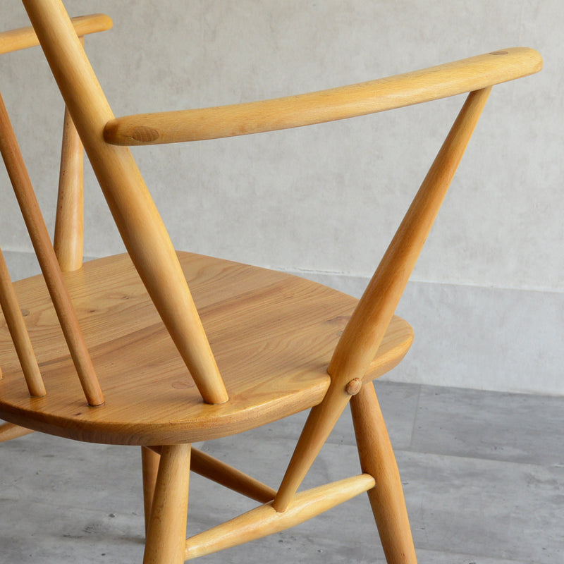 ERCOL アーコール アーム付ゴールドスミスチェア 07