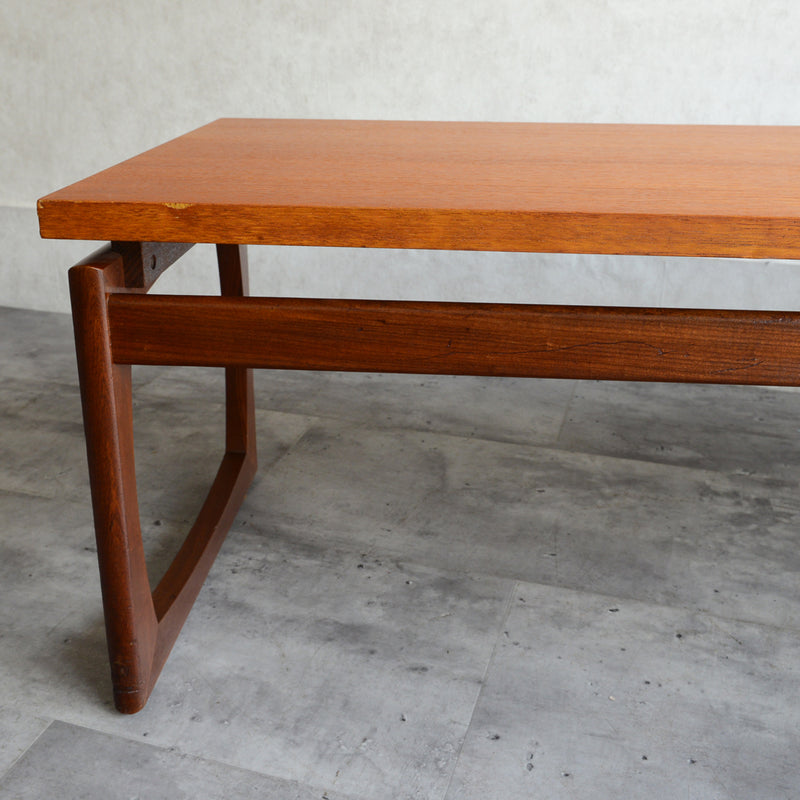 G-PLAN ジープラン Quadrille ローテーブル (天板剥離再塗装済)