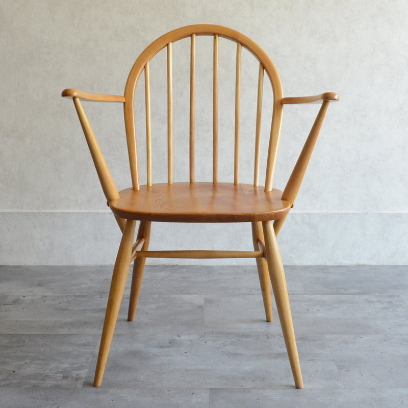 Y様ご見学 ERCOL アーコール アーム付フープバックチェア 01 (剥離再塗装済)
