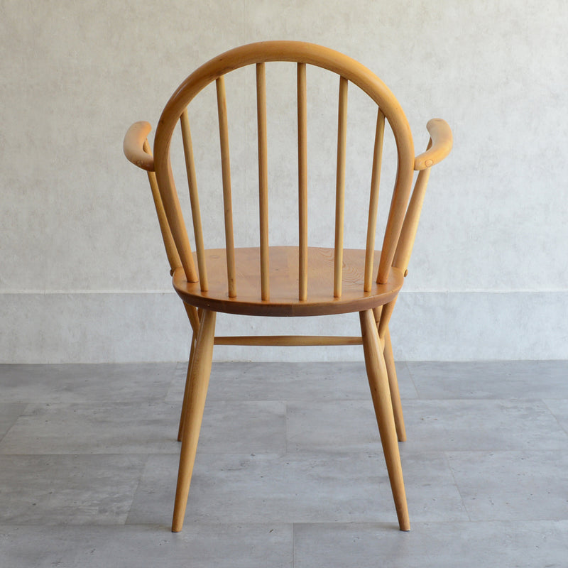 Y様ご見学 ERCOL アーコール アーム付フープバックチェア 01 (剥離再塗装済)