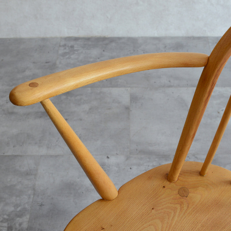 Y様ご見学 ERCOL アーコール アーム付フープバックチェア 01 (剥離再塗装済)