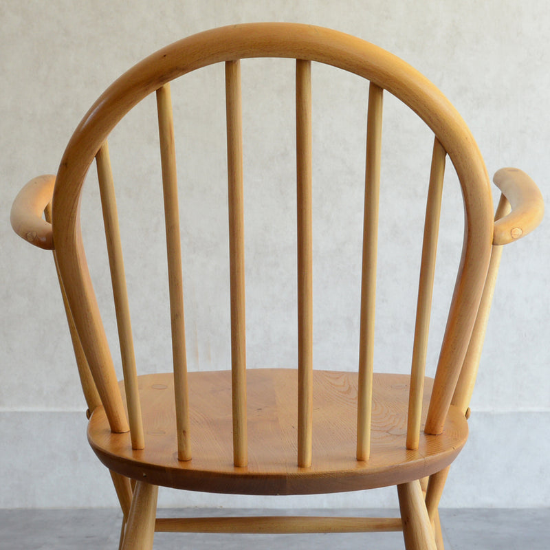 Y様ご見学 ERCOL アーコール アーム付フープバックチェア 01 (剥離再塗装済)