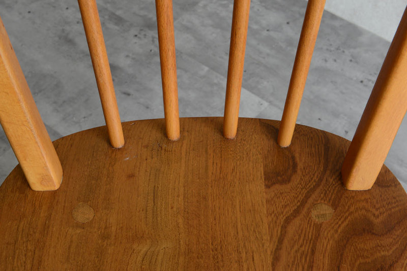 訳アリ ERCOL アーコール フープバックチェア4本スポーク20