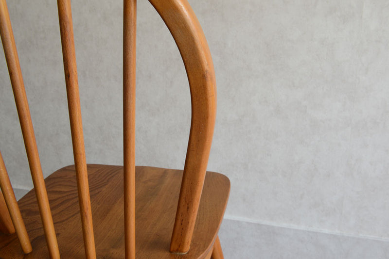 訳アリ ERCOL アーコール フープバックチェア4本スポーク20