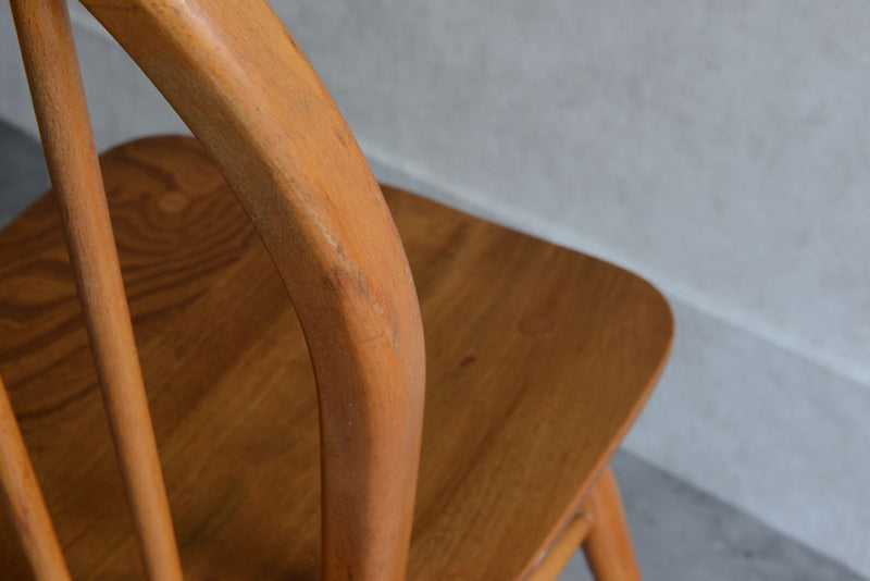 訳アリ ERCOL アーコール フープバックチェア4本スポーク20