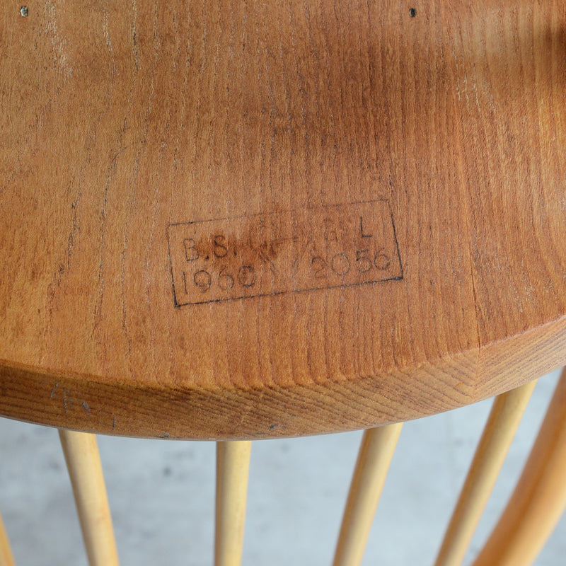 ERCOL アーコール クエーカーチェア 92 (剥離再塗装済)