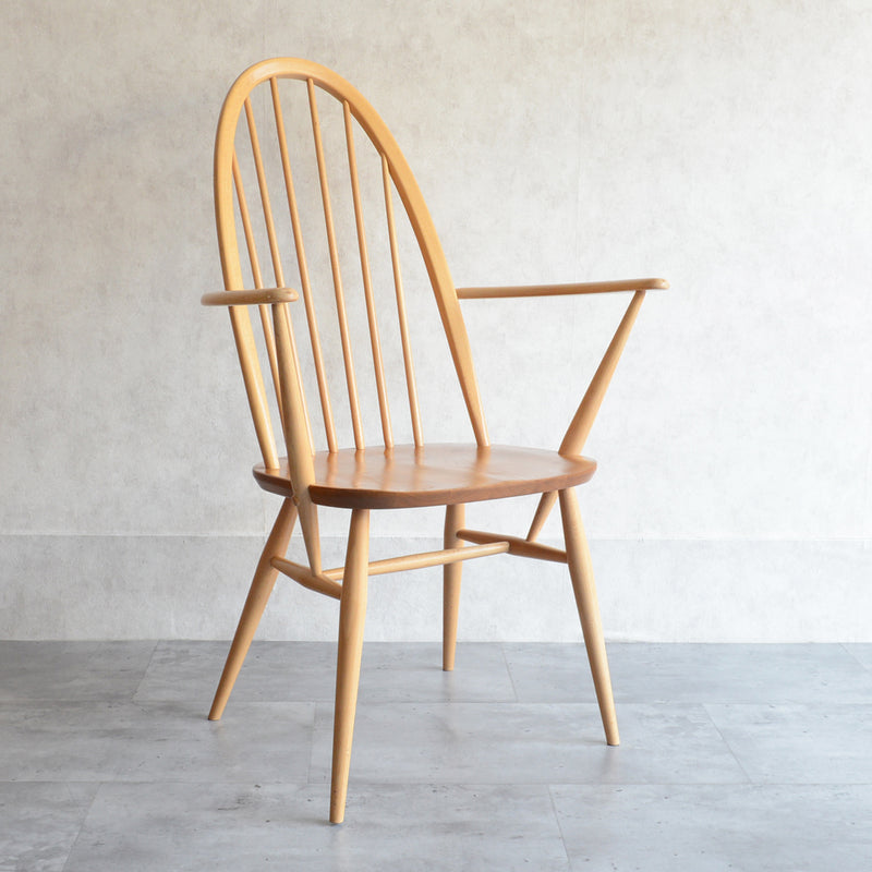 ERCOL アーコール アーム付クエーカーチェア08 (ラージサイズ)