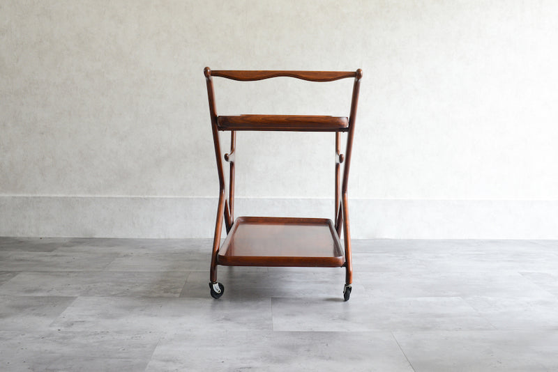 Cassina カッシーナ マホガニー トローリー(ワゴン)