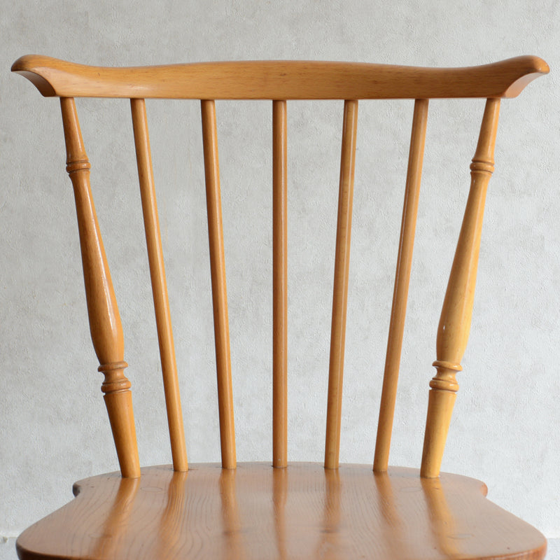 H様見学ご予約品 ERCOL アーコール ファンバックチェアA (キッチンチェア)