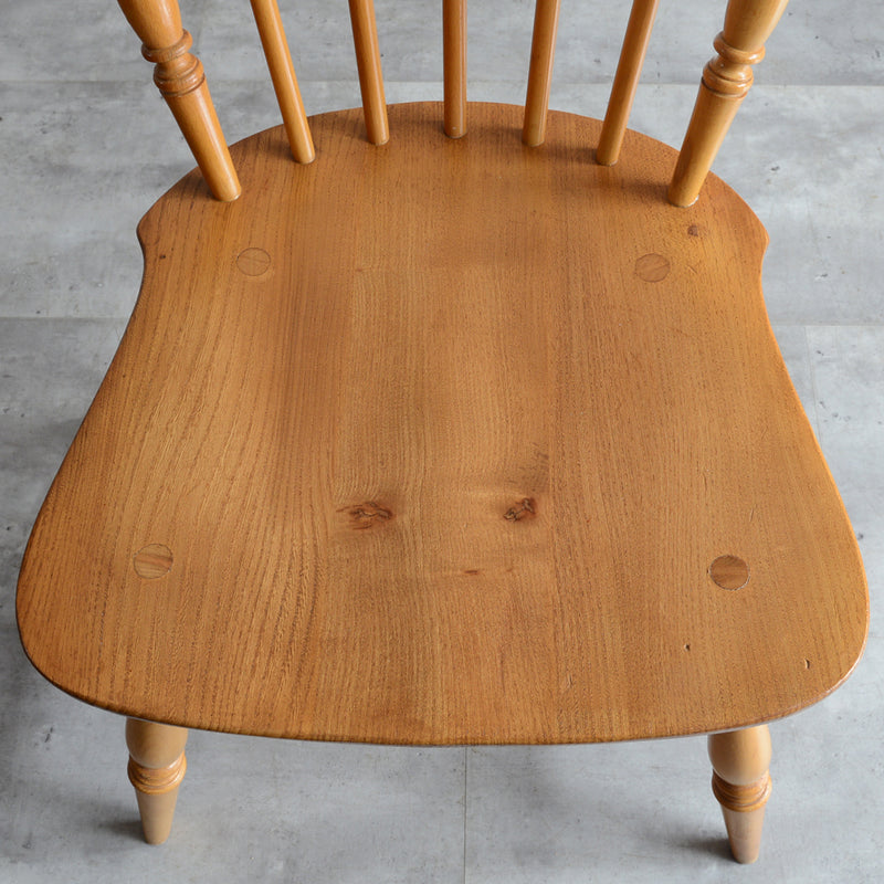 H様見学ご予約品 ERCOL アーコール ファンバックチェアA (キッチンチェア)