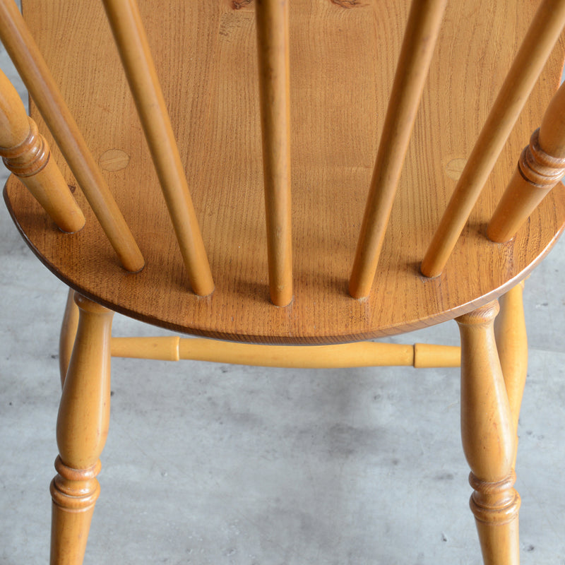 H様見学ご予約品 ERCOL アーコール ファンバックチェアA (キッチンチェア)