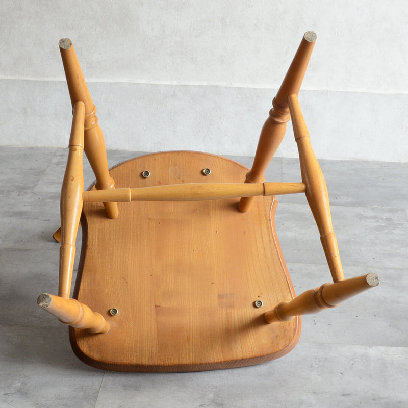 H様見学ご予約品 ERCOL アーコール ファンバックチェアA (キッチンチェア)