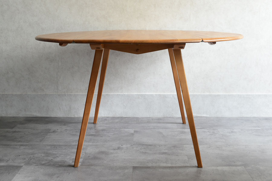 ERCOL アーコール ラウンド ドロップリーフテーブル ② – Rowan.inc
