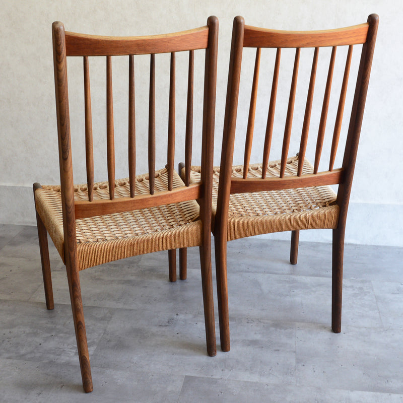 Arne Hovmand Olsen ペーパーコードチェア 2脚セット