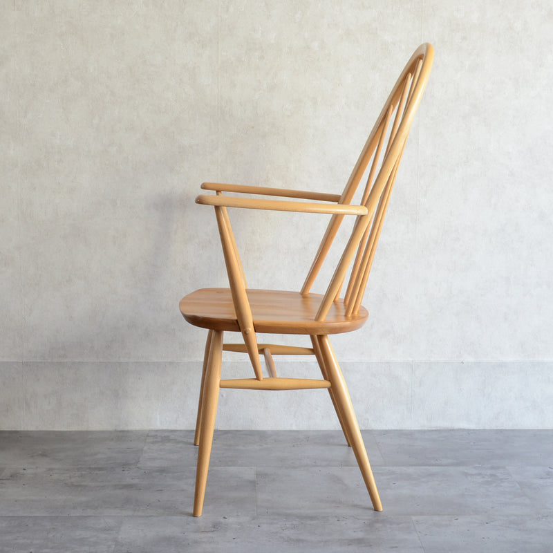 ERCOL アーコール アーム付クエーカーチェア07(ラージサイズ)