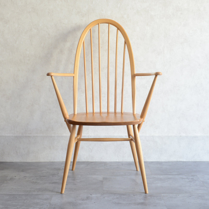 ERCOL アーコール アーム付クエーカーチェア07(ラージサイズ)