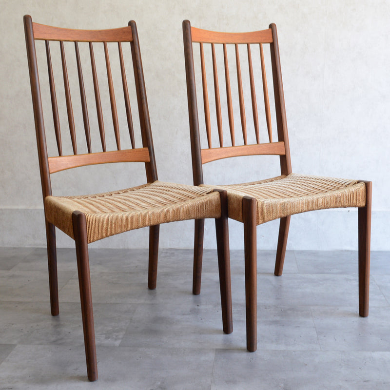Arne Hovmand Olsen ペーパーコードチェア 2脚セット