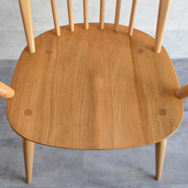 ERCOL アーコール アーム付クエーカーチェア07(ラージサイズ)