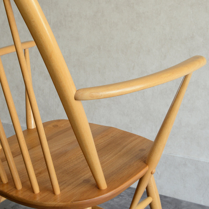 ERCOL アーコール アーム付クエーカーチェア07(ラージサイズ)