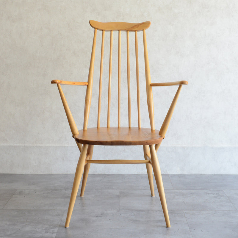 H様見学予約商品 ERCOL アーコール アーム付ゴールドスミスチェア 06
