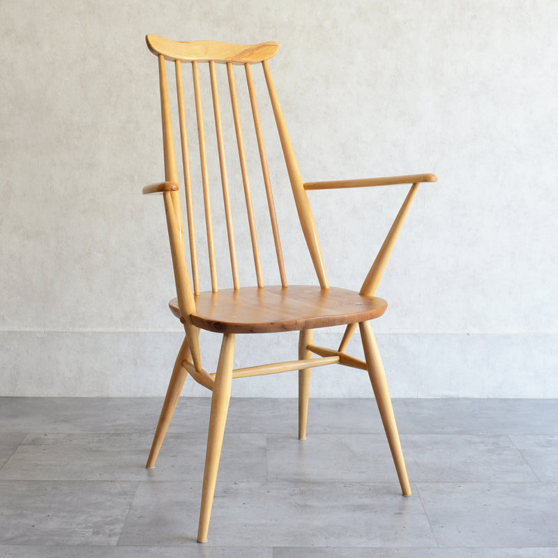 H様見学予約商品 ERCOL アーコール アーム付ゴールドスミスチェア 06