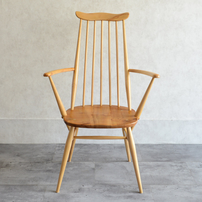 H様見学予約商品 ERCOL アーコール アーム付ゴールドスミスチェア 06